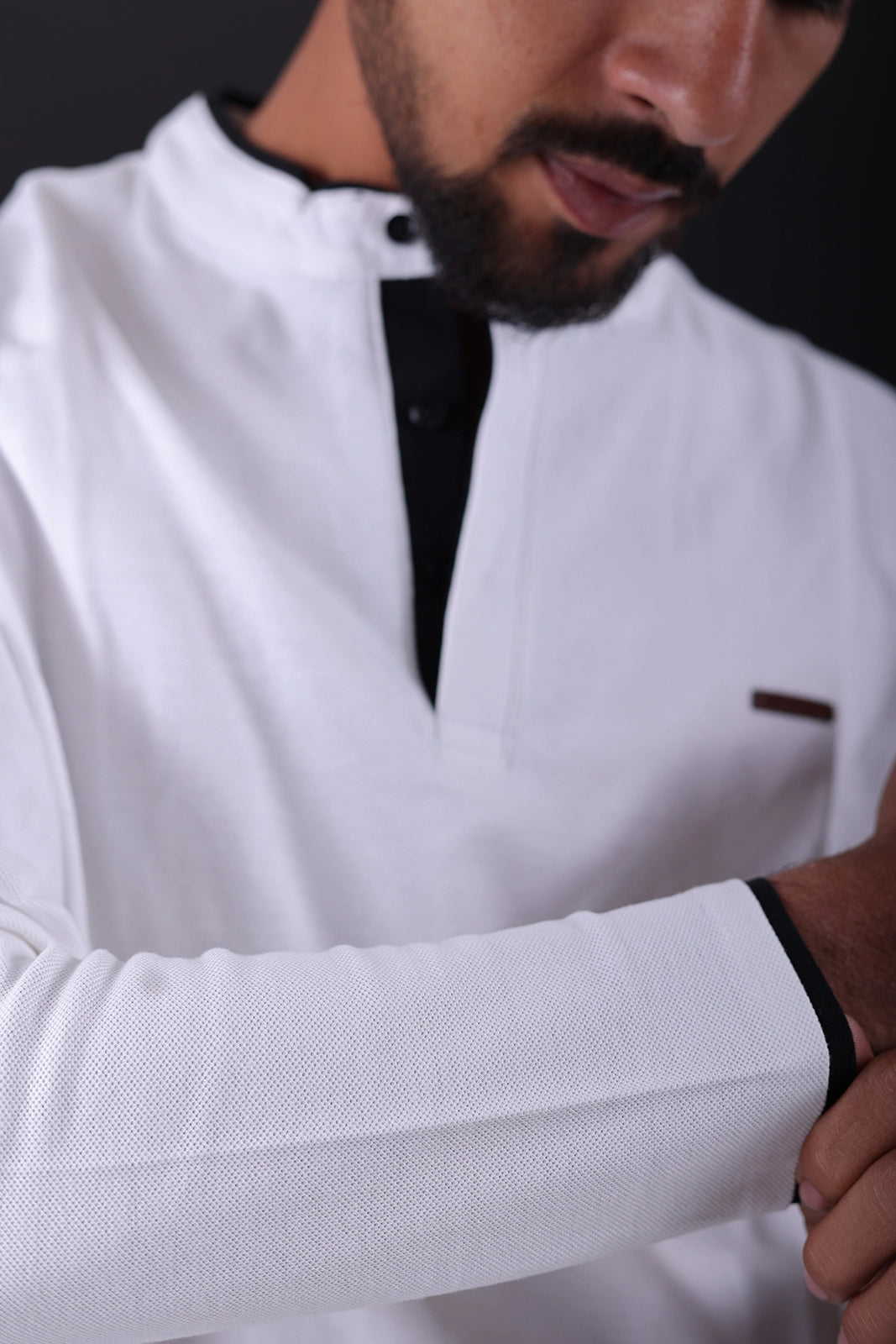 Textured Pique T-shirt