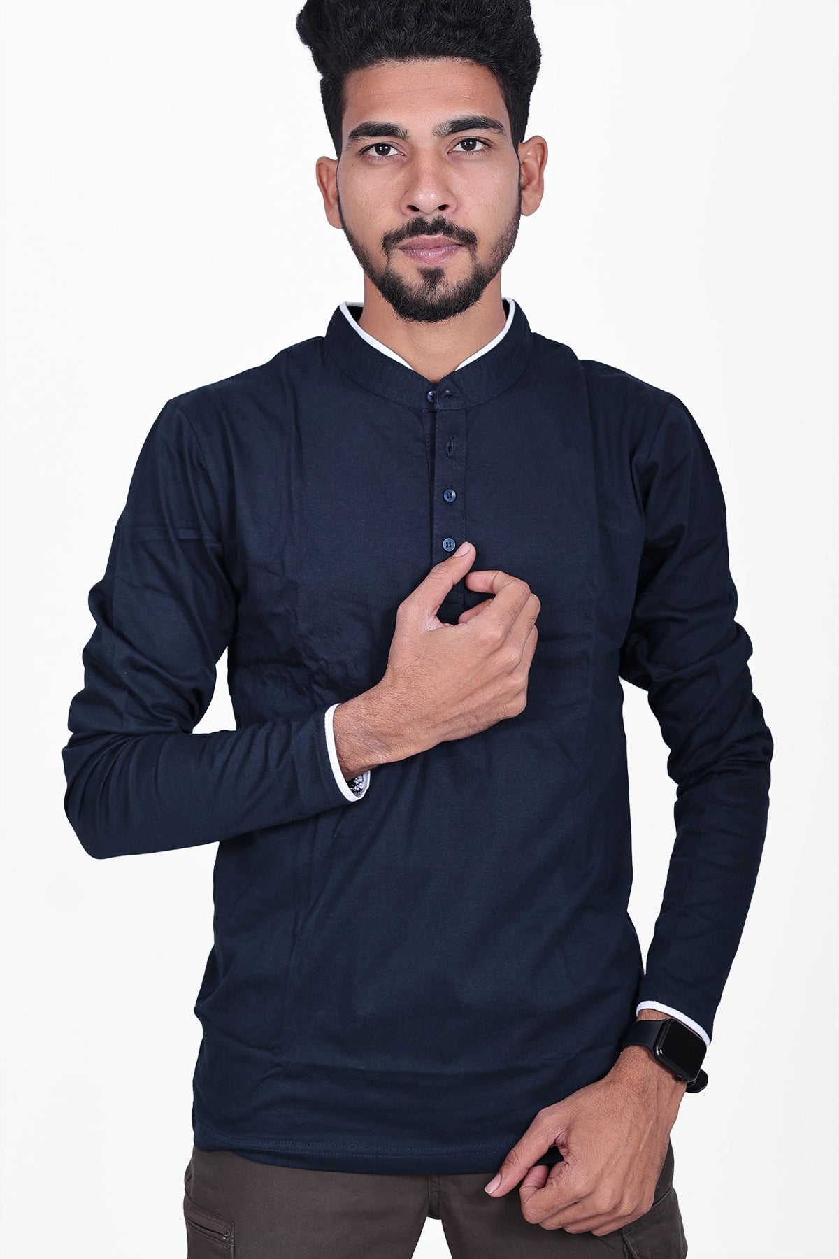 Henley Neck T-Shirt