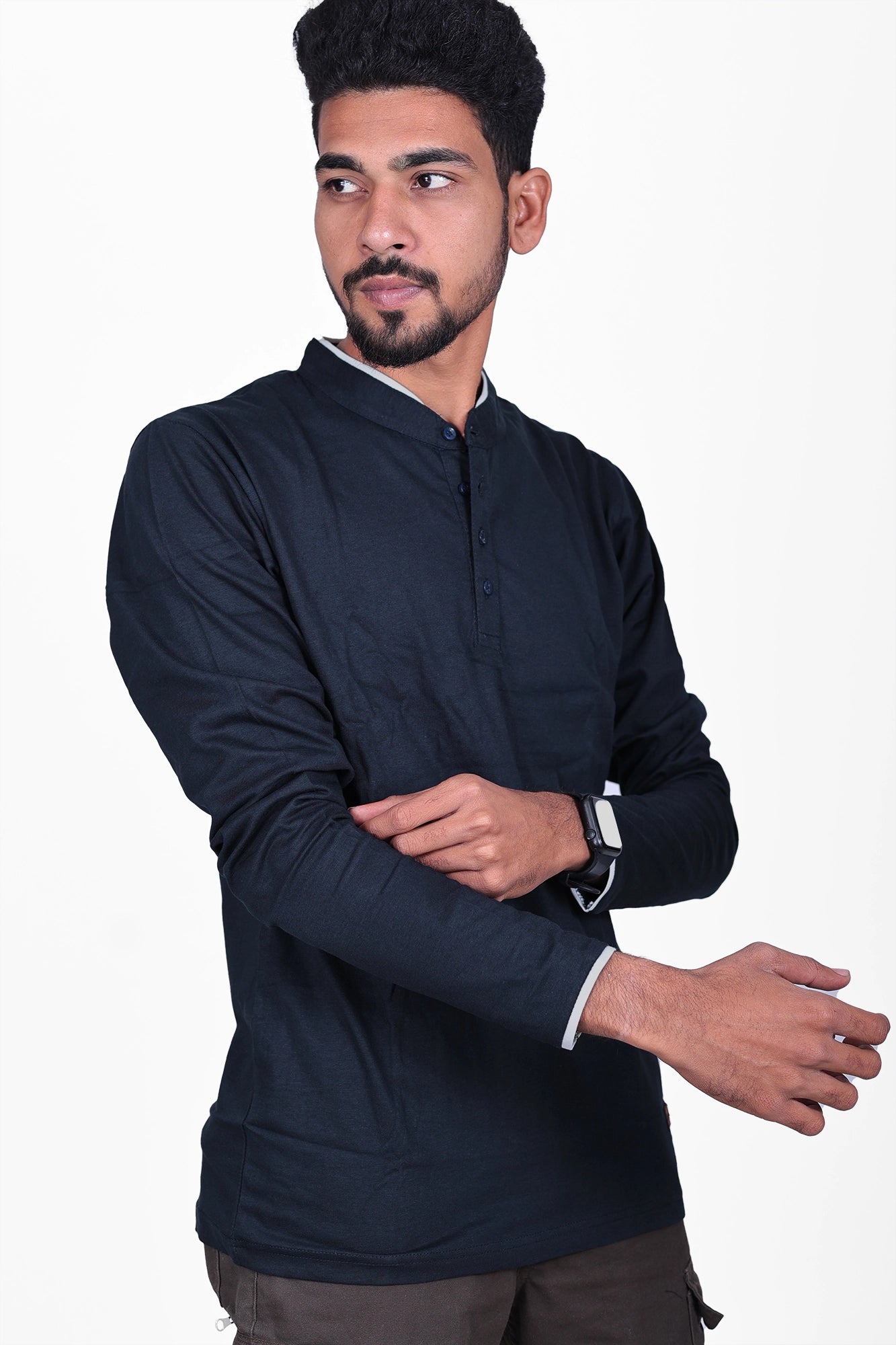 Henley Neck T-Shirt