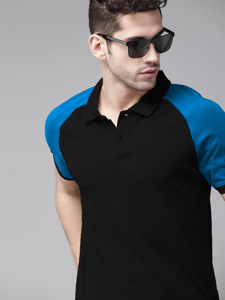 Premium Reglan Sleeve Polo Collar T-shirt