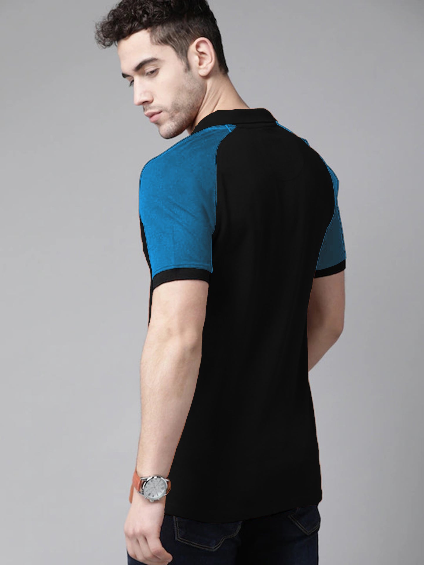 Premium Reglan Sleeve Polo Collar T-shirt