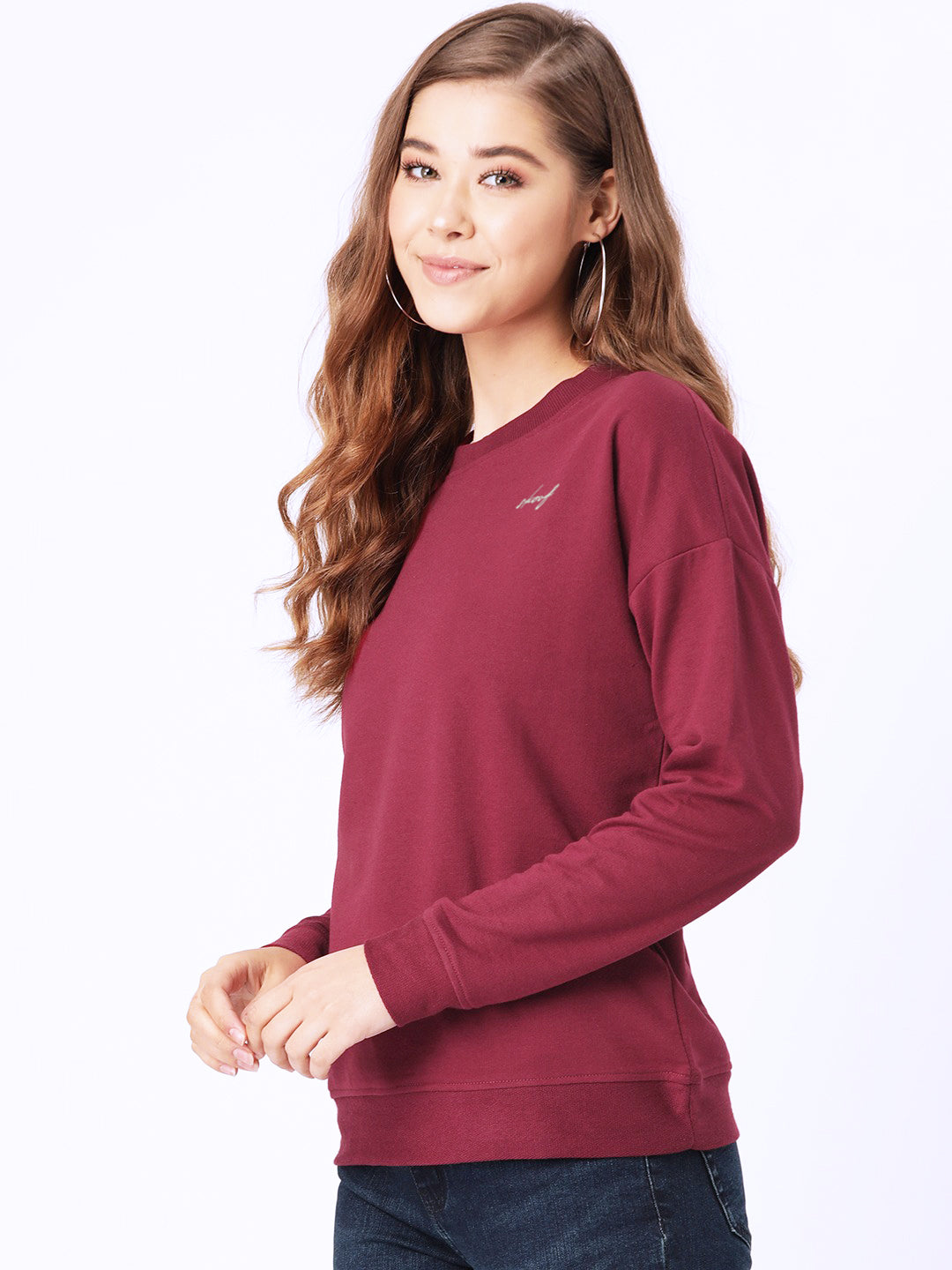 Maroon - Signature sweatshirt