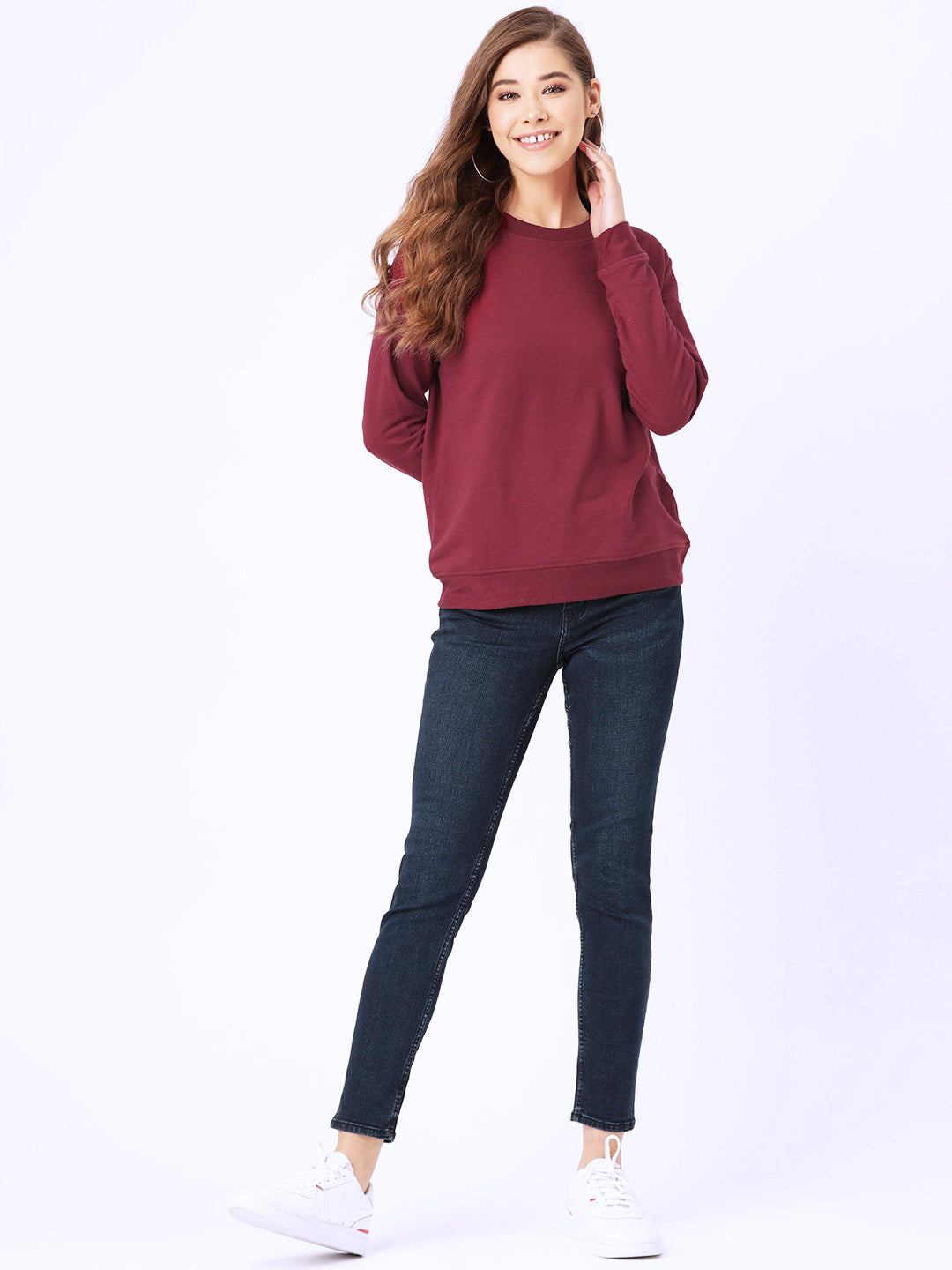 Maroon - Signature sweatshirt