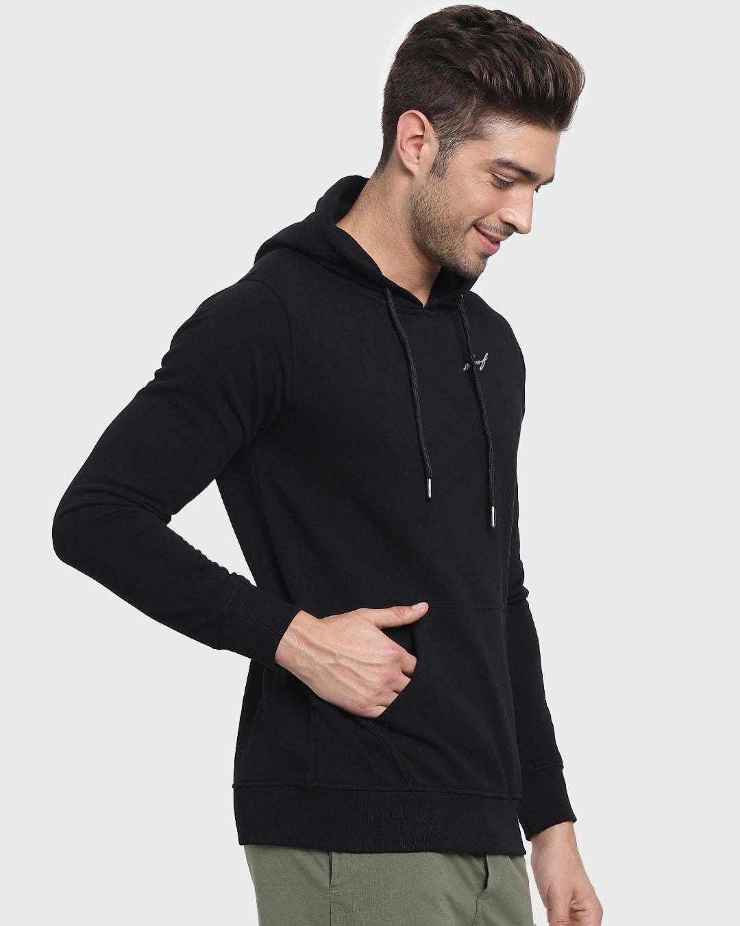 Men Signature Hoodie - Black