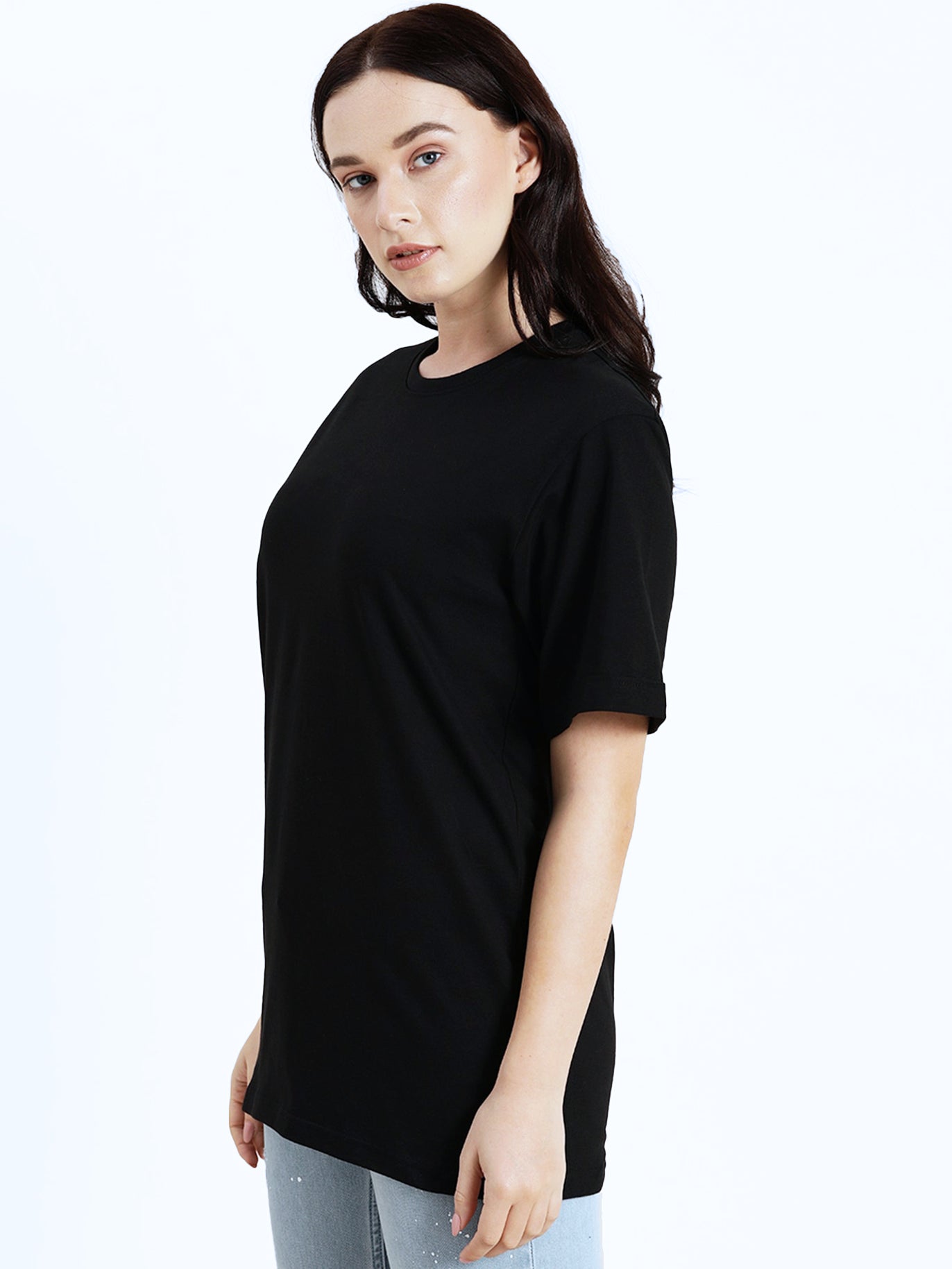 Oversized Boyfriend T-shirt Black