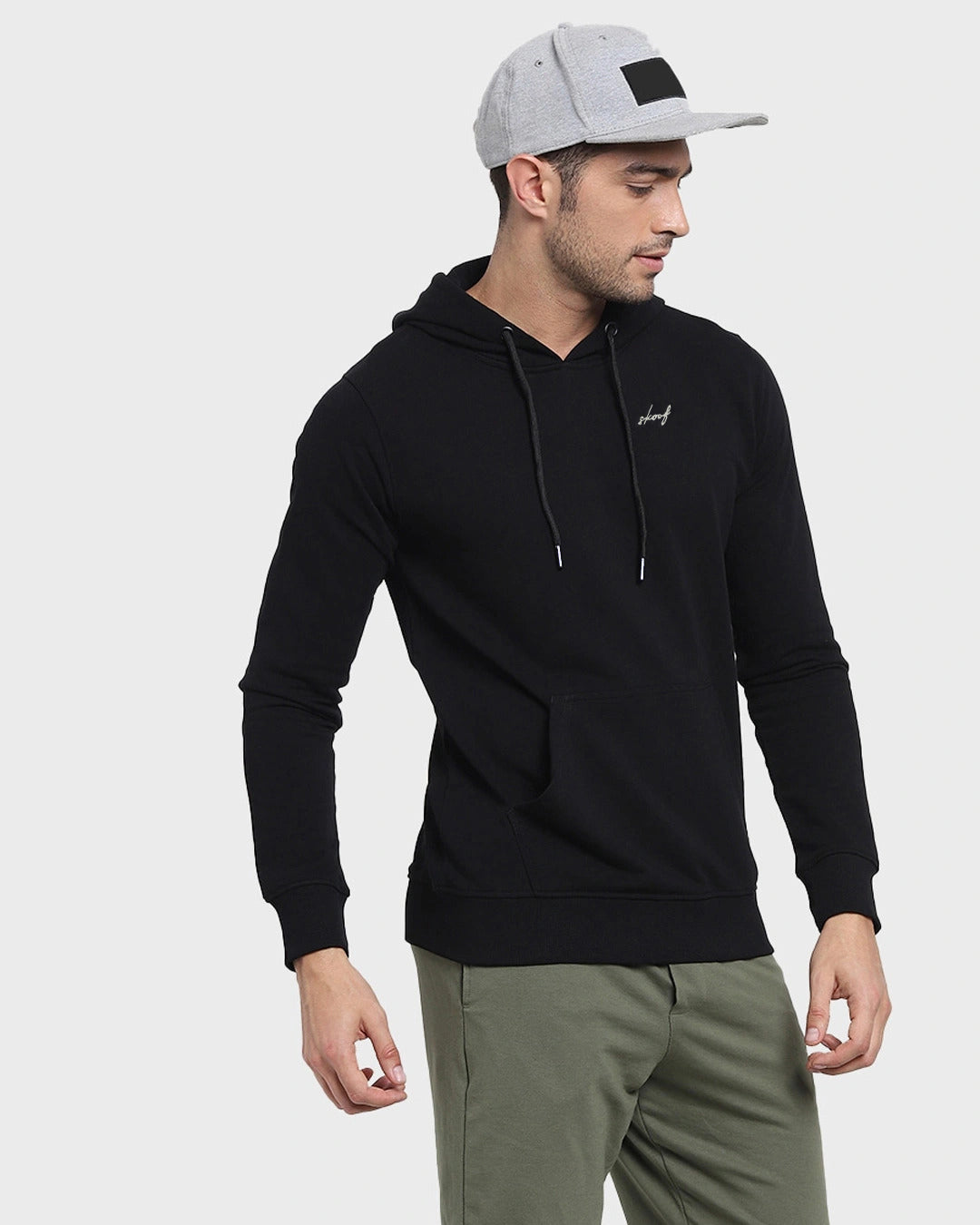 Men Signature Hoodie - Black