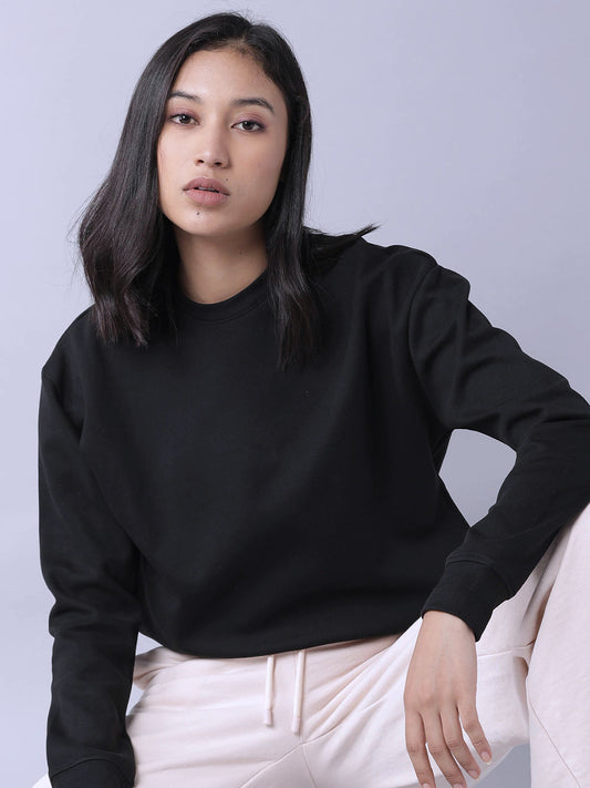 Signature sweatshirt - black