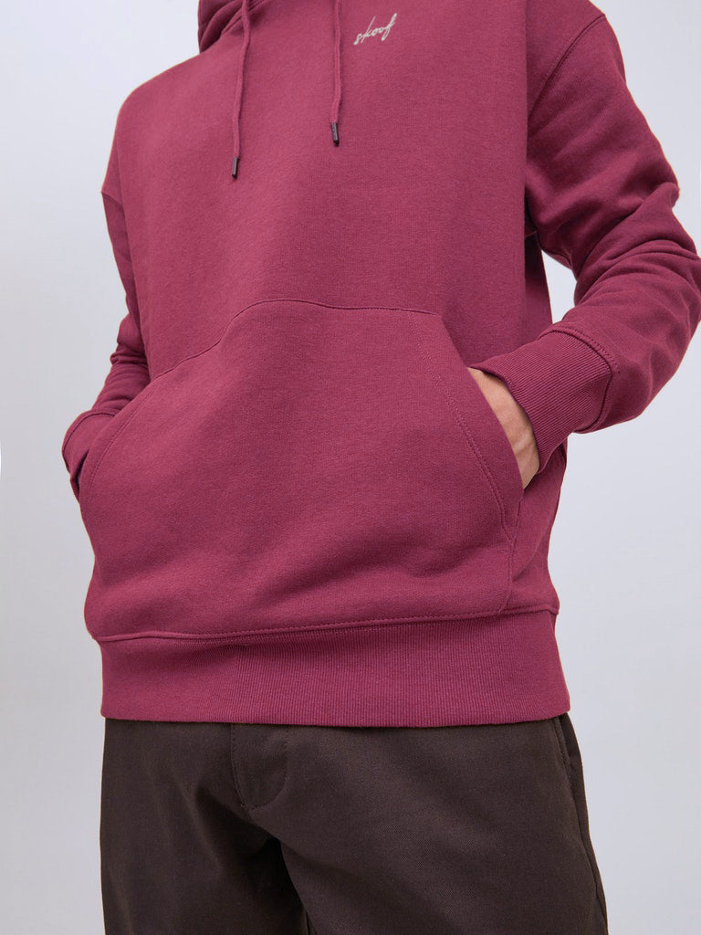 Men Signature Hoodie - Maroon