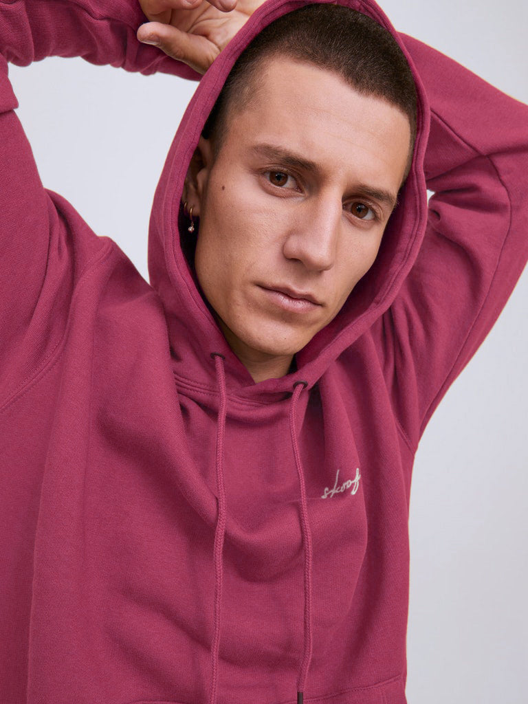 Men Signature Hoodie - Maroon