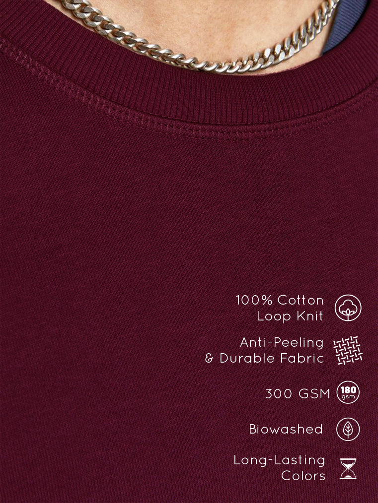 Sweatshirt - Maroon_3