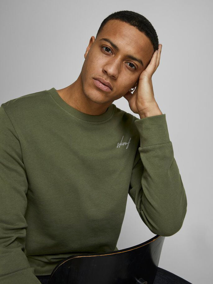 Sweatshirt - Olive green_3